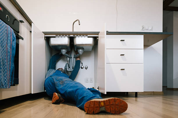 Professional Drain Cleaning technician working in Princeton, MA